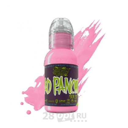 Краска для художественной татуировки World Famous Tattoo Ink, Pancho Light Pink, 30 мл