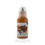 Краска для художественной татуировки World Famous Tattoo Ink, Jay Freestyle Yellow Ochre, 30 мл